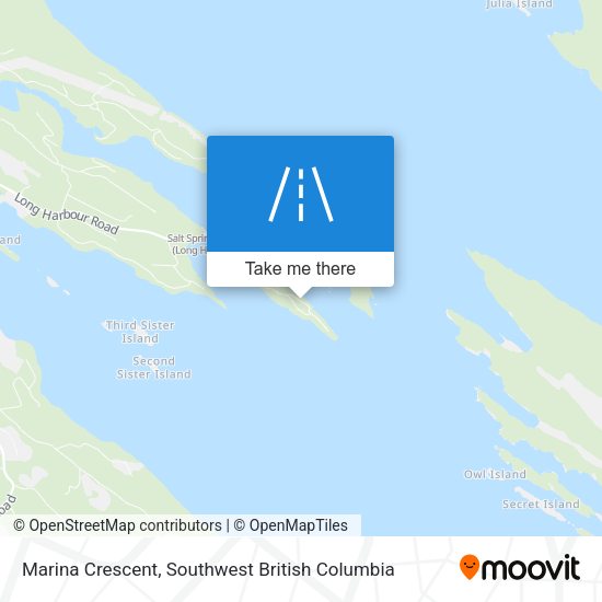 Marina Crescent map