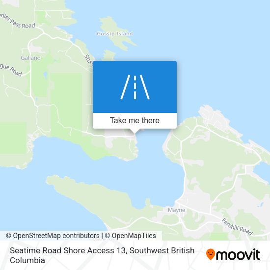 Seatime Road Shore Access 13 plan