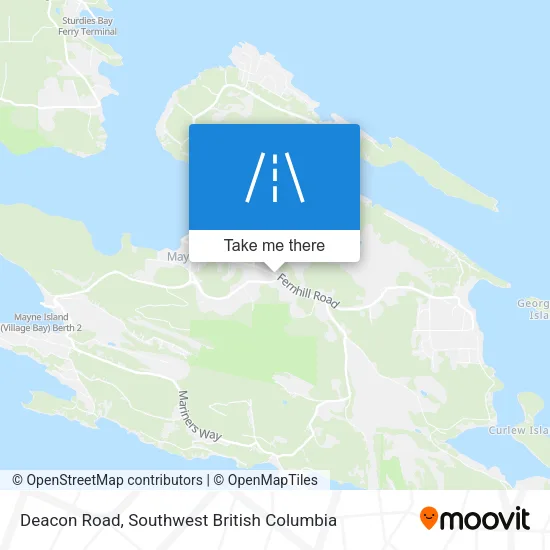 Deacon Road map