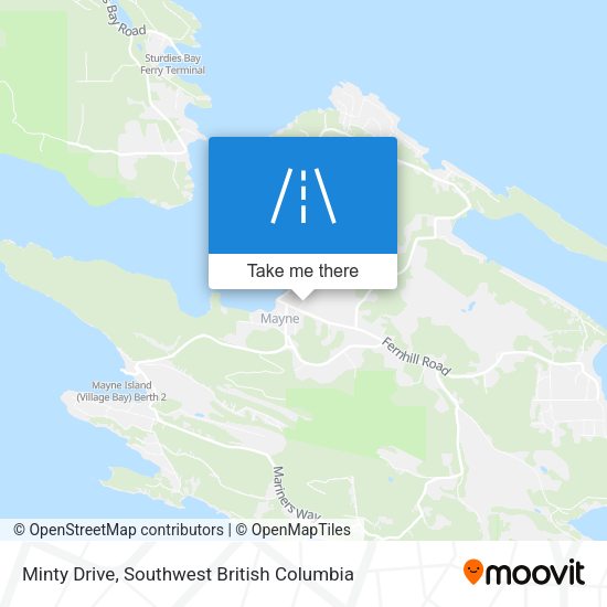 Minty Drive map