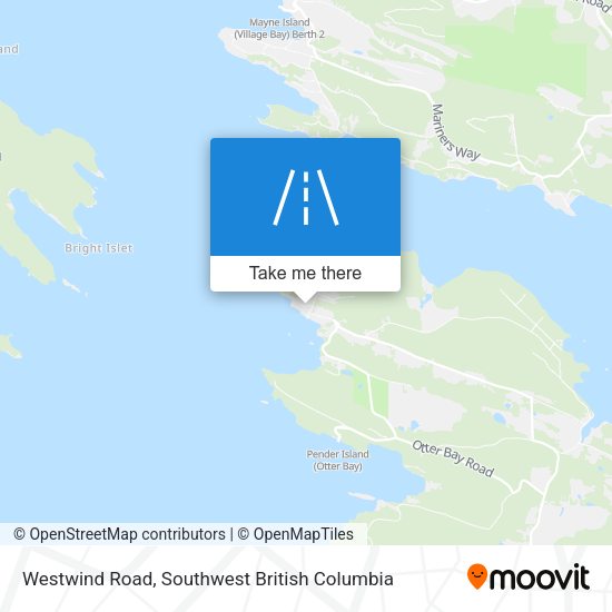 Westwind Road map