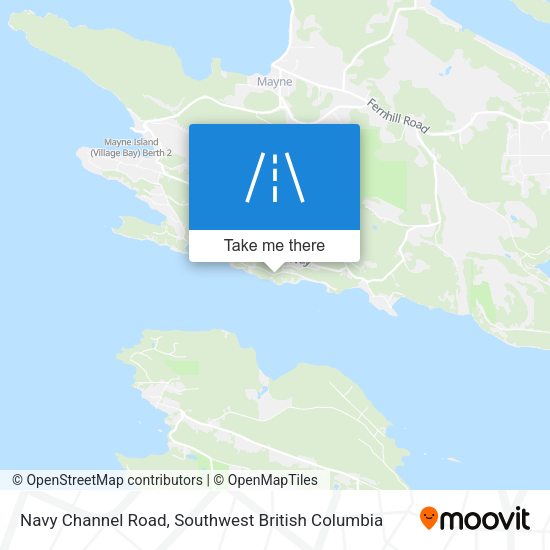 Navy Channel Road plan