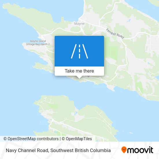 Navy Channel Road map