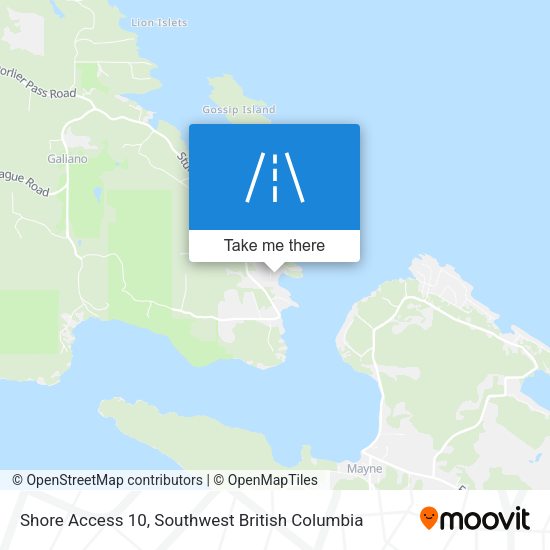 Shore Access 10 map