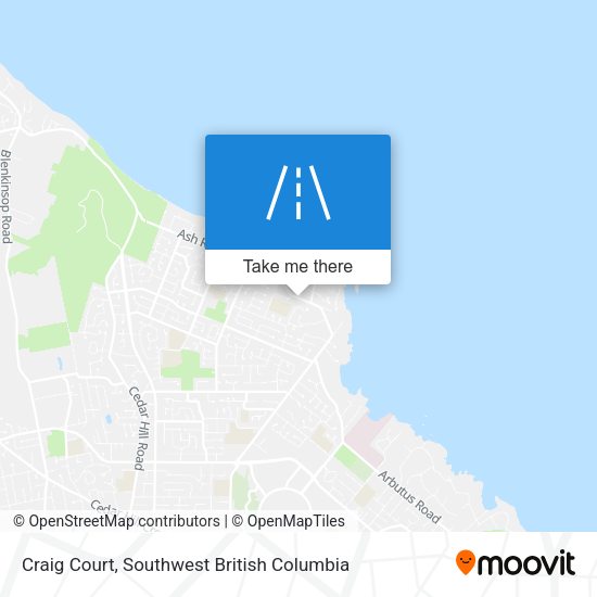 Craig Court map
