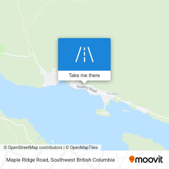 Maple Ridge Road plan