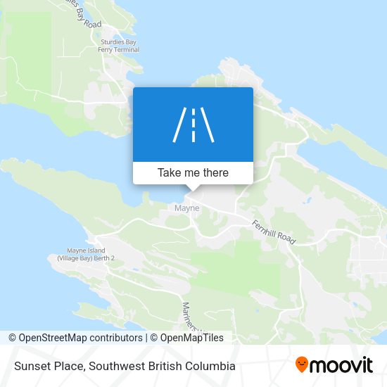 Sunset Place map