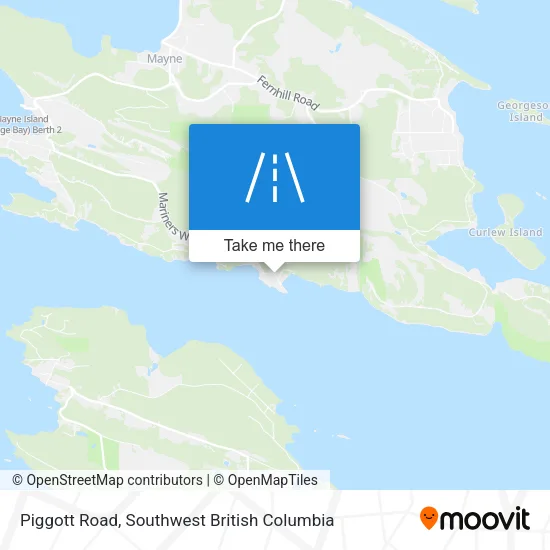 Piggott Road map