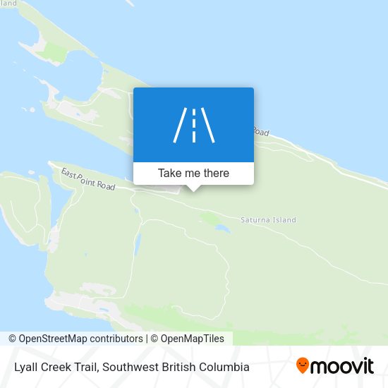 Lyall Creek Trail map