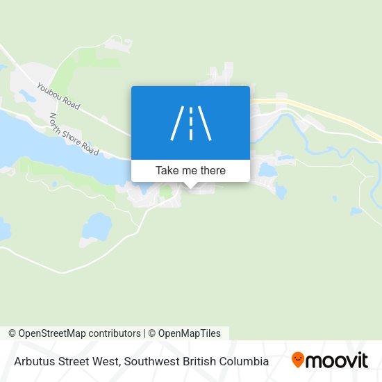 Arbutus Street West map