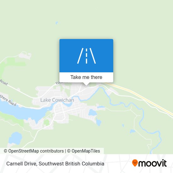 Carnell Drive map