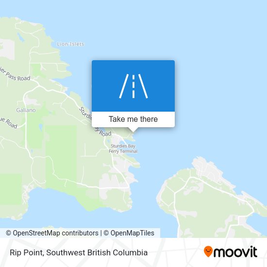 Rip Point map
