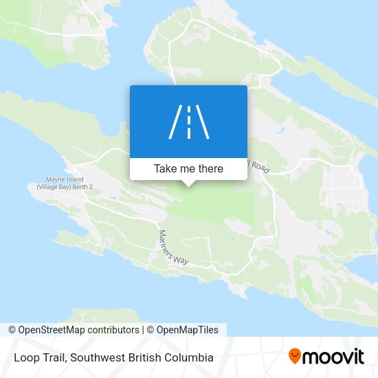Loop Trail map