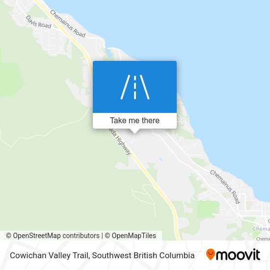 Cowichan Valley Trail map