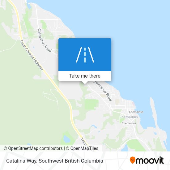 Catalina Way map