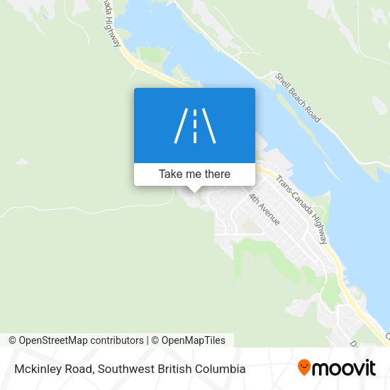 Mckinley Road map