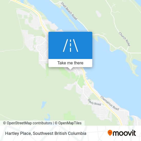 Hartley Place map