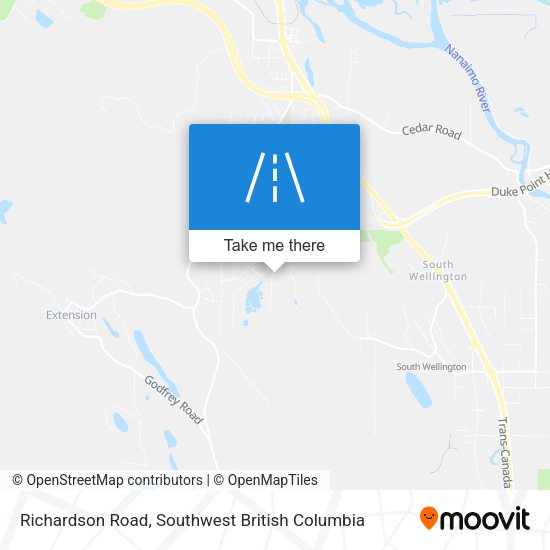 Richardson Road map