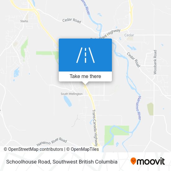 Schoolhouse Road map
