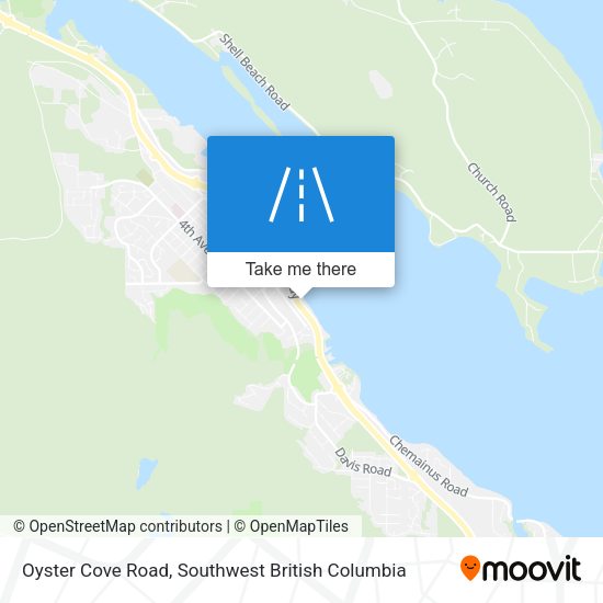 Oyster Cove Road plan