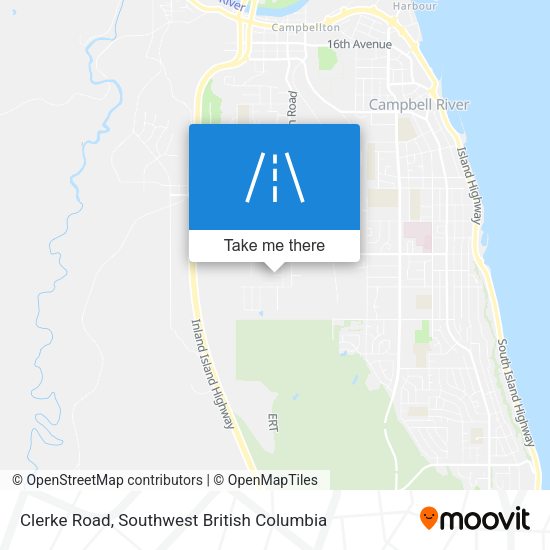 Clerke Road map