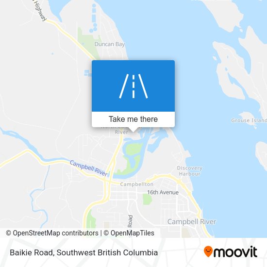 Baikie Road map