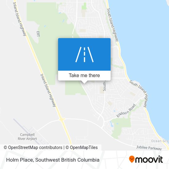 Holm Place map