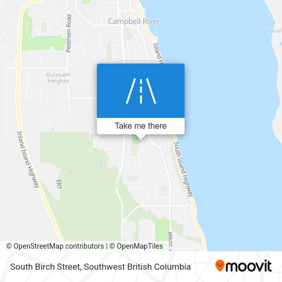 South Birch Street map