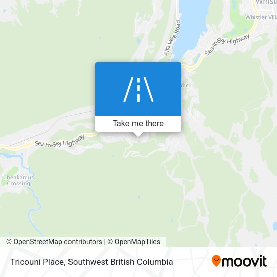 Tricouni Place map
