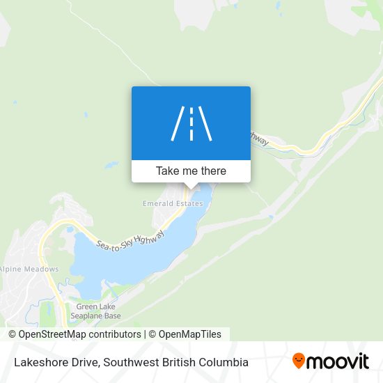 Lakeshore Drive map