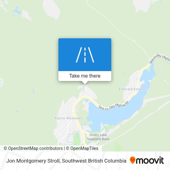 Jon Montgomery Stroll map