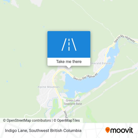 Indigo Lane map