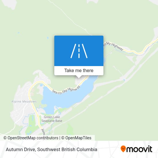 Autumn Drive map