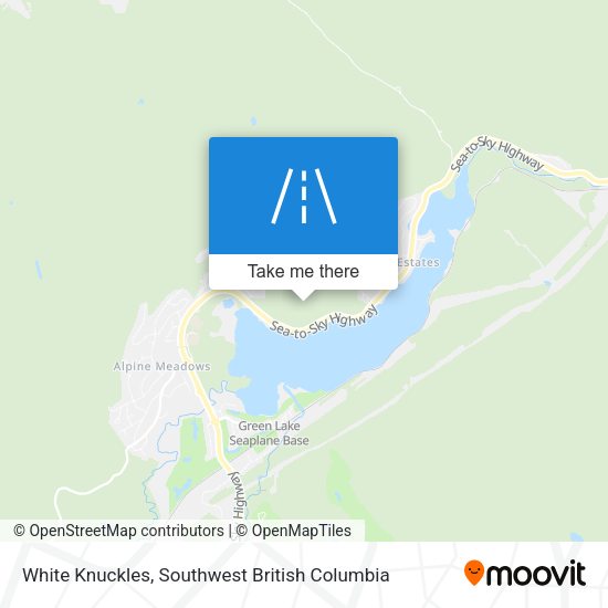 White Knuckles map