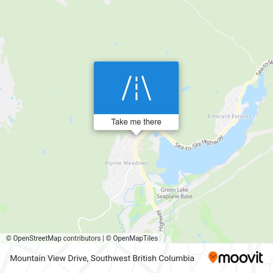 Mountain View Drive plan