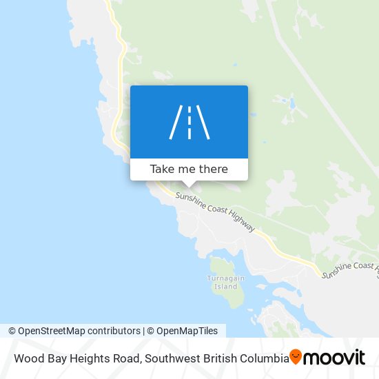 Wood Bay Heights Road plan