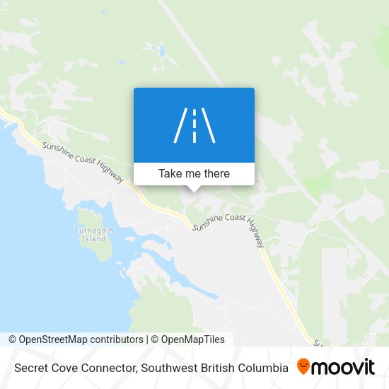 Secret Cove Connector map