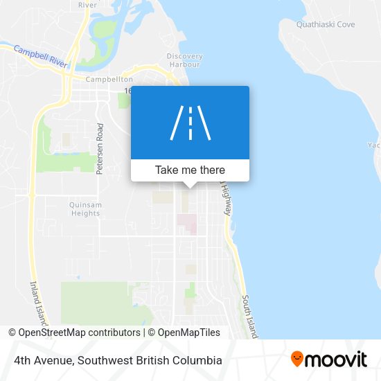 4th Avenue map