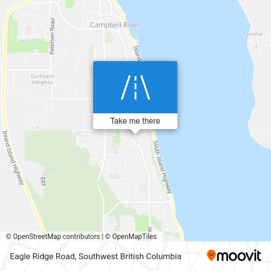 Eagle Ridge Road map