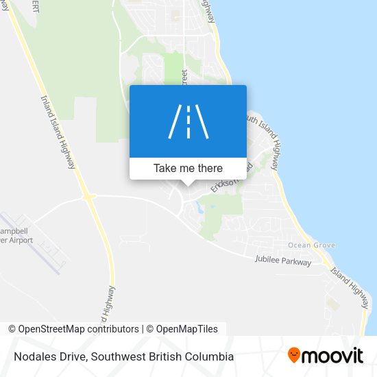 Nodales Drive map