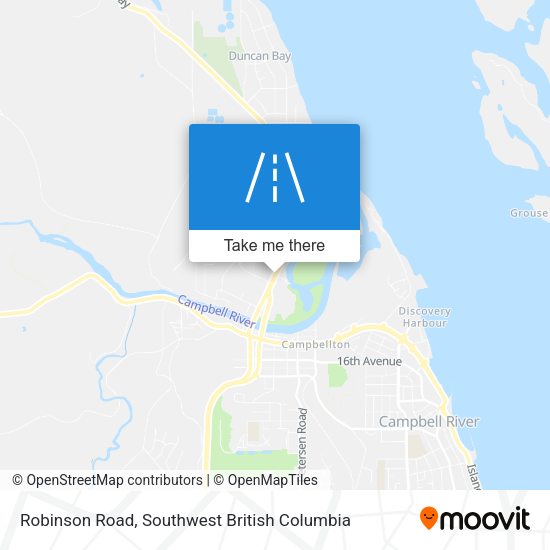 Robinson Road map