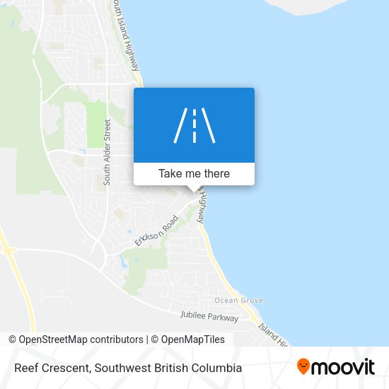 Reef Crescent map