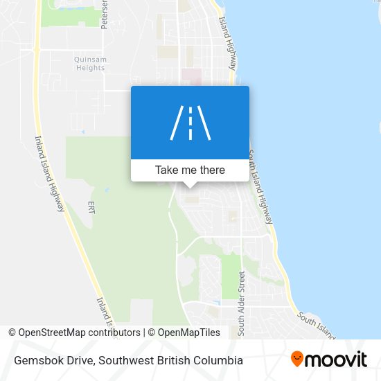 Gemsbok Drive plan
