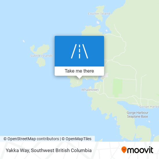 Yakka Way map