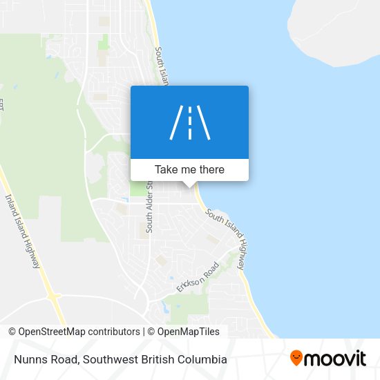 Nunns Road map