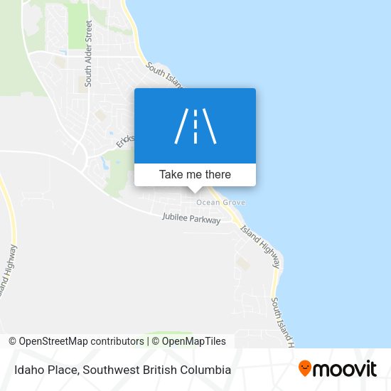 Idaho Place map
