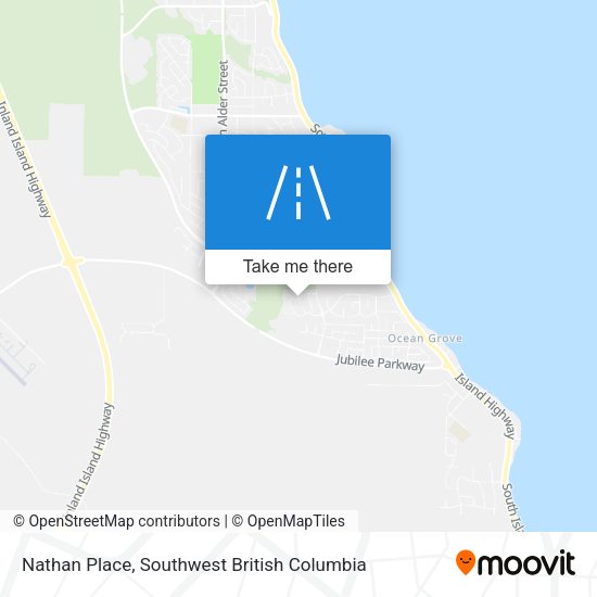Nathan Place map