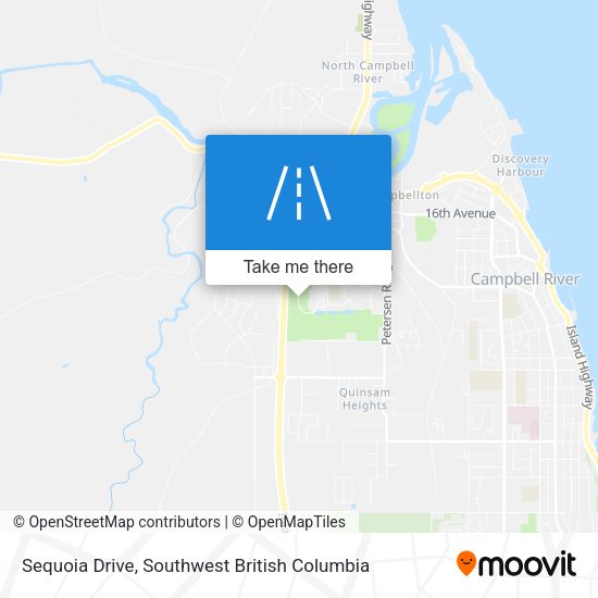 Sequoia Drive map