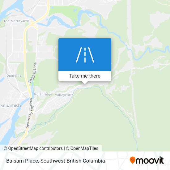 Balsam Place map