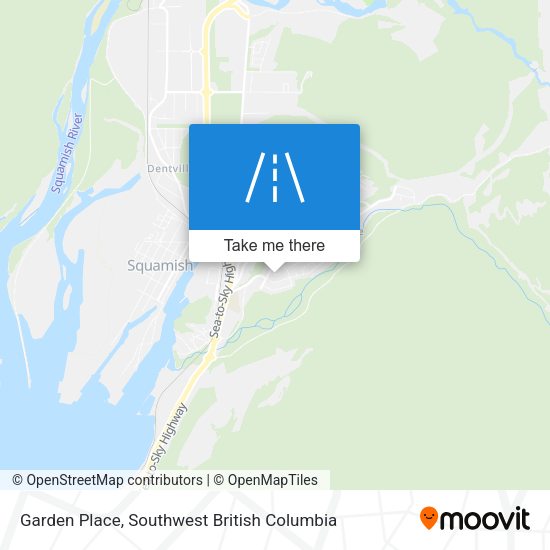 Garden Place map